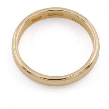 18ct gold 3.9g Wedding Ring size N